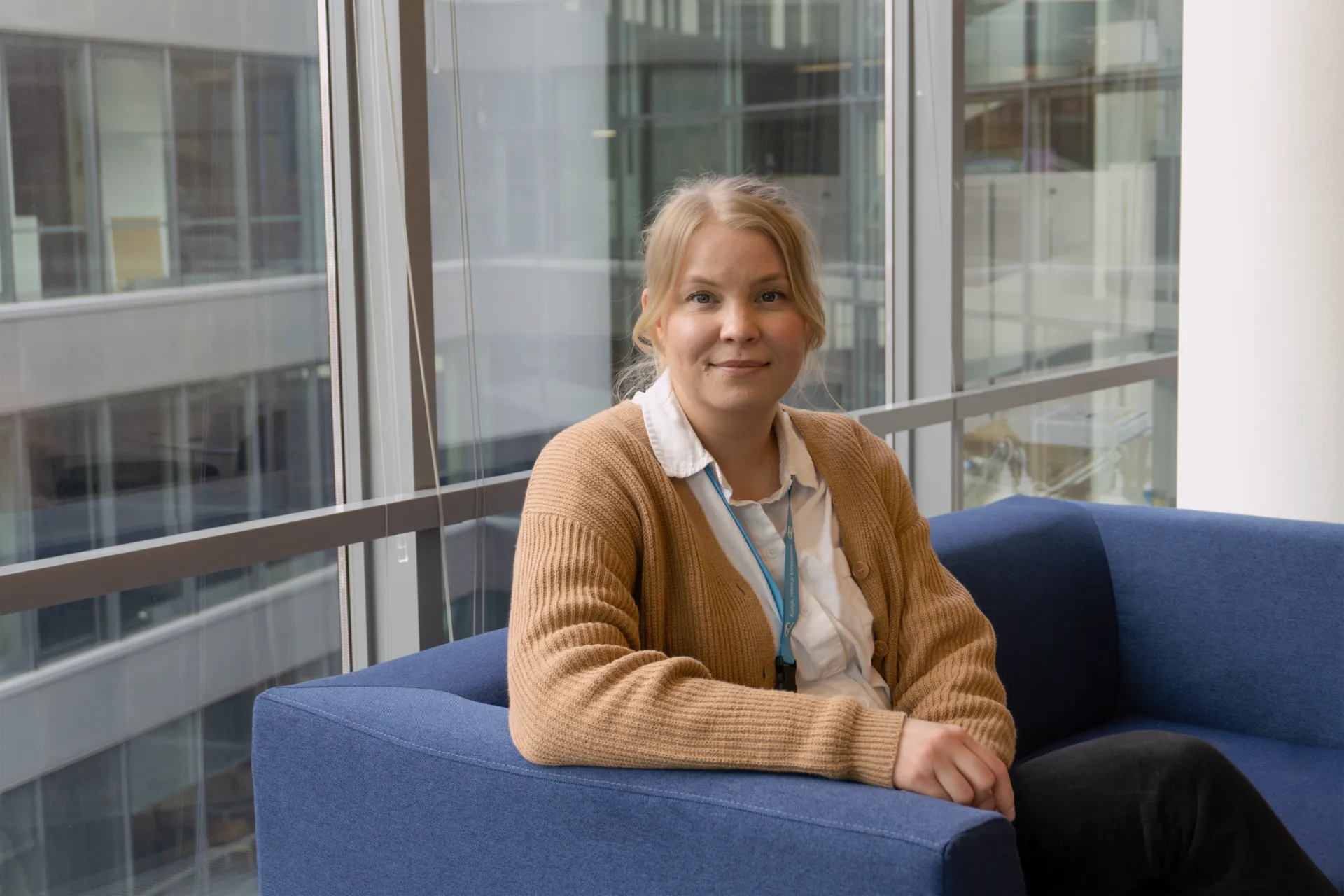 Palvelualuepäällikkö Johanna Helander