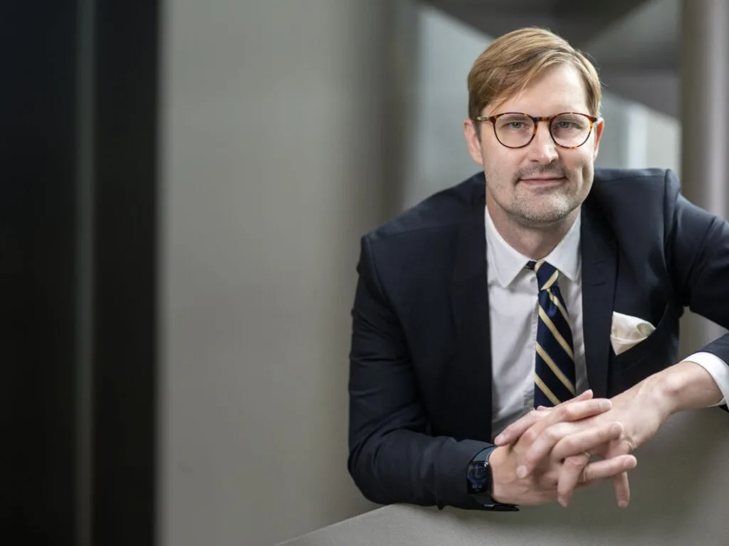 Talousjohtaja Topi Hevonoja Sininauhasäätiö